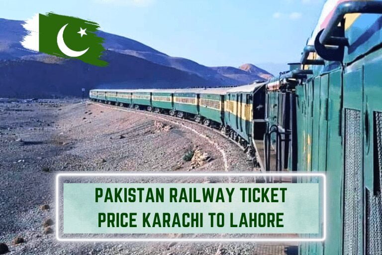 Pakistan Railway Ticket Price Karachi To Lahore My Tourist