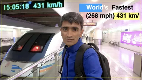 Shanghai Maglev World's Fastest Train