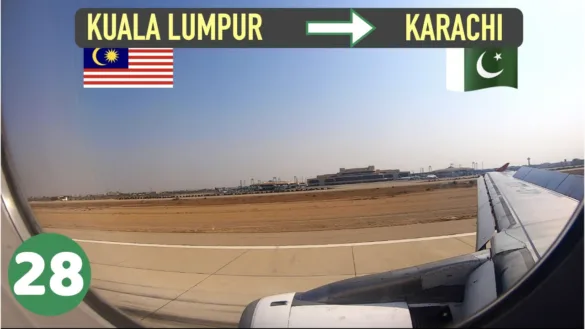 Kuala Lumpur to Karachi by Sri Lankan Airlines