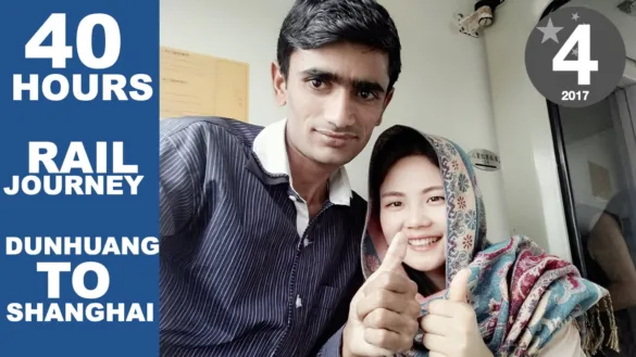 40 Hours Train Journey Dunhuang To Shanghai