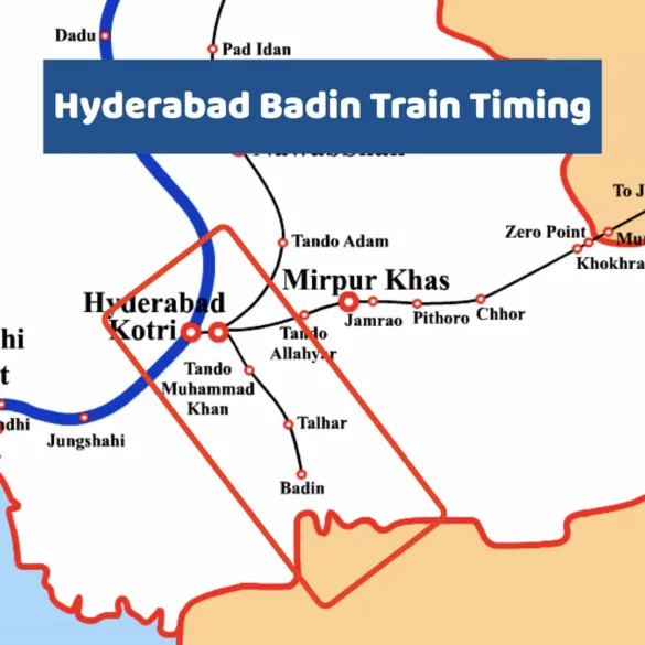 Hyderabad Badin Train Timing