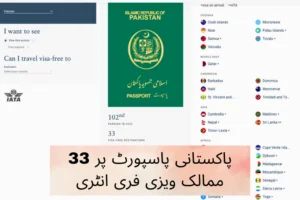 Visa Free countries for Pakistan