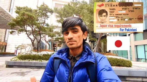 Japan visit visa from Pakistan