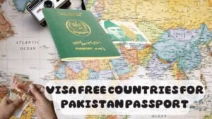 Visa free countries for Pakistan passport