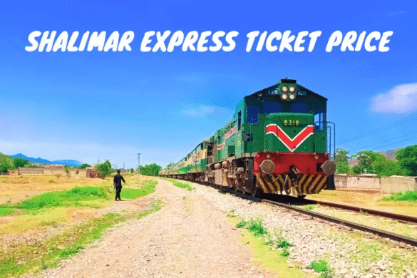 Shalimar Express Ticket Price