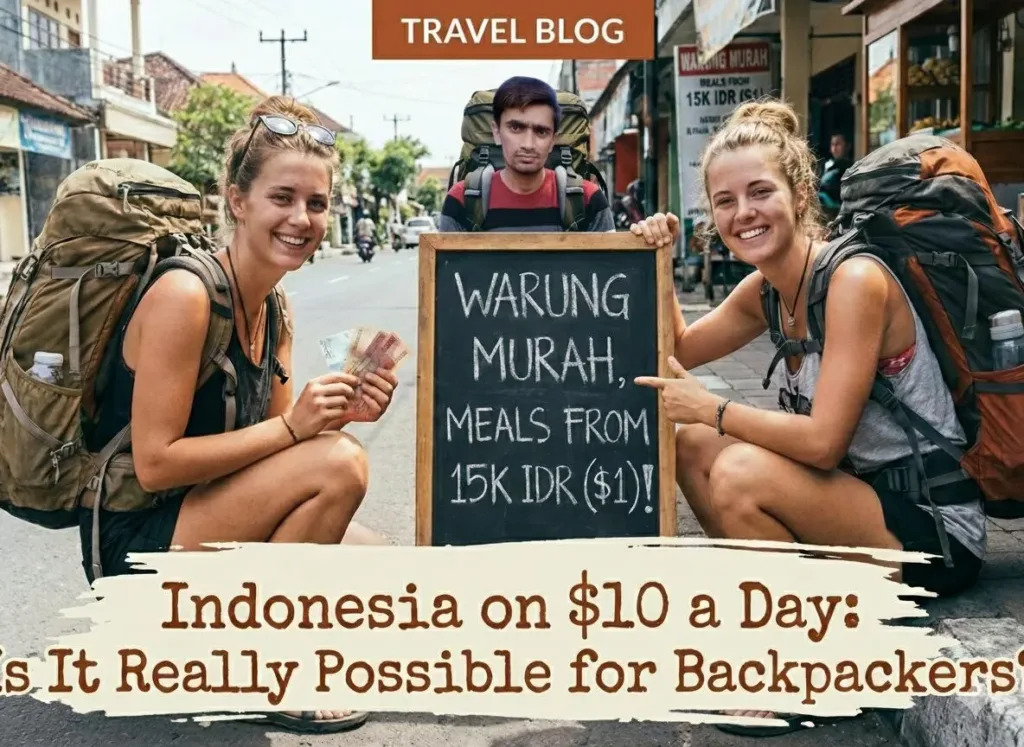 Indonesia on $10 a day budget travel guide for backpackers