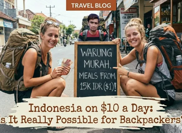 Indonesia on $10 a day budget travel guide for backpackers
