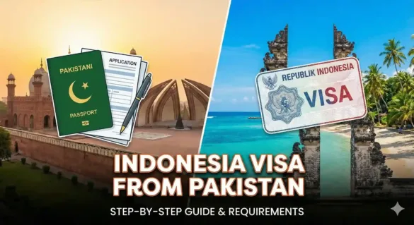 Indonesia visa from Pakistan